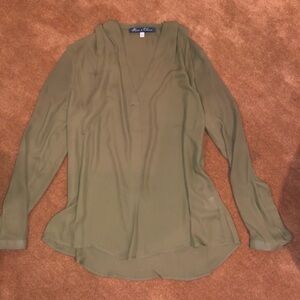 Rose & Olive Blouse Sz S